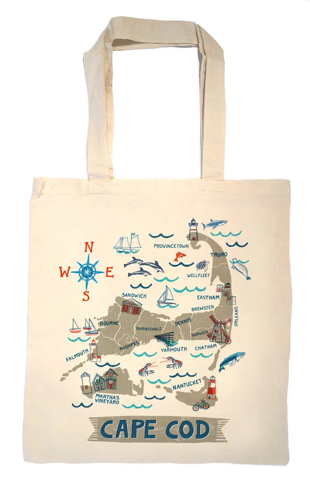 Cape Cod Tote Bag-Wedding Welcome Tote