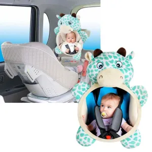 Car Safety Back Seat Rearview Mirror Adjustable Infant Baby Rear Monitor