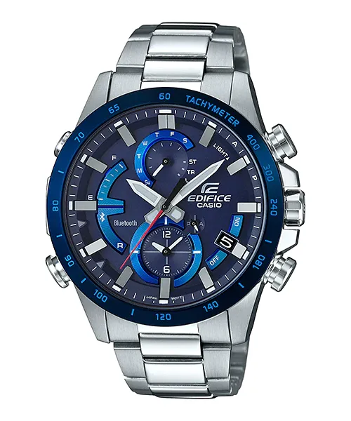 CASIO EDIFICE EQB900DB-2A Solar Powered Bluetooth Smart Watch