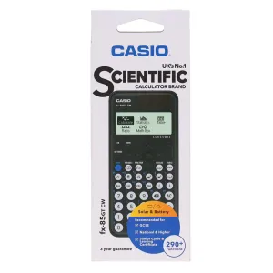 Casio fx-85GTCW - Scientific Calculator - Dual Powered - Classwiz - Black
