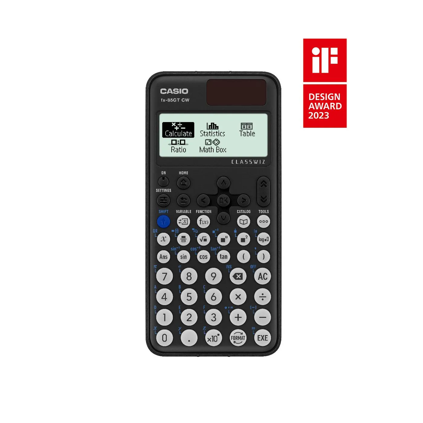 Casio fx-85GTCW - Scientific Calculator - Dual Powered - Classwiz - Black