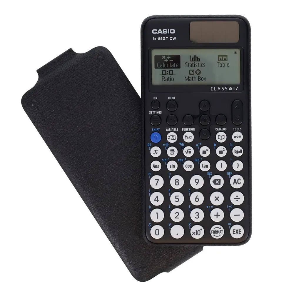 Casio fx-85GTCW - Scientific Calculator - Dual Powered - Classwiz - Black
