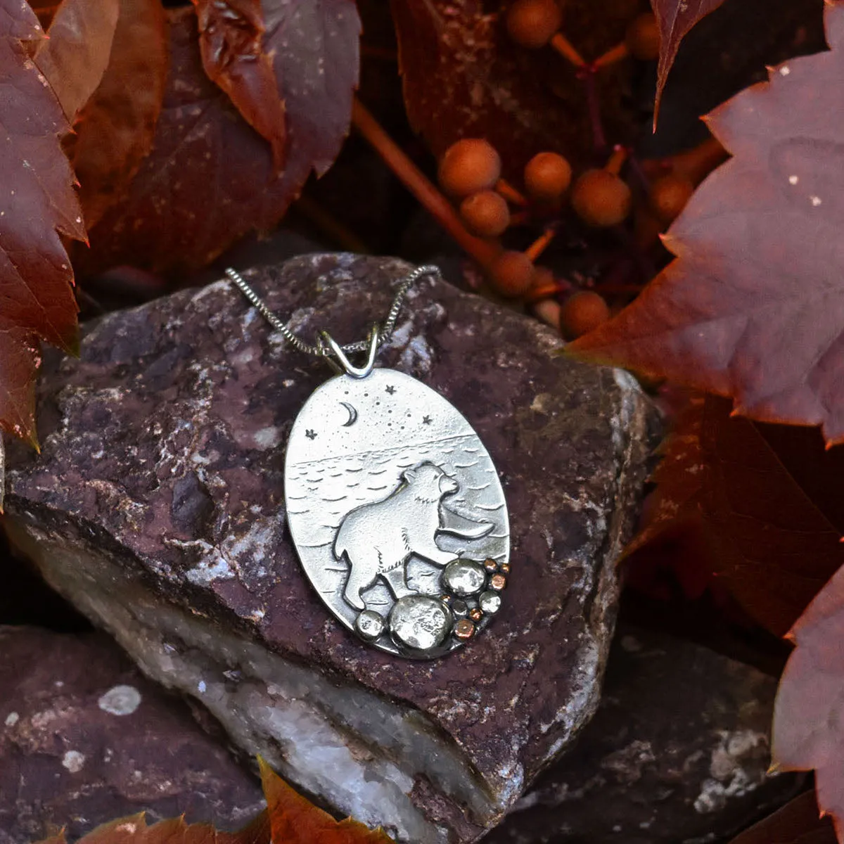 Celestial Bear Pendant