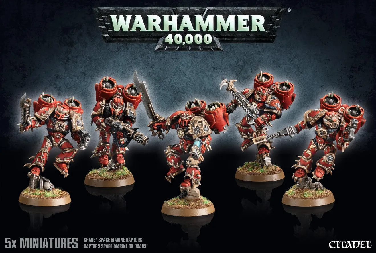 Chaos Space Marine Raptors