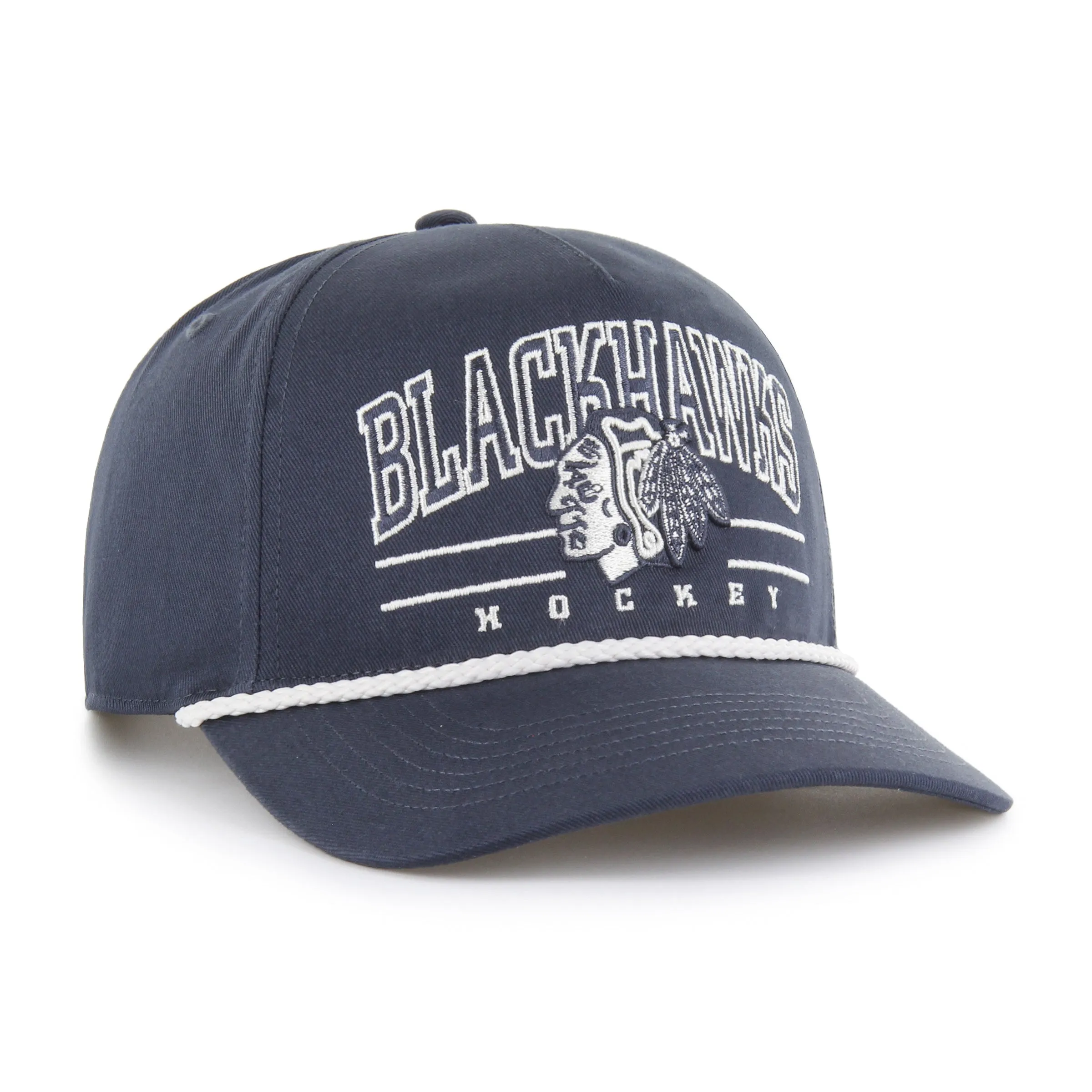 CHICAGO BLACKHAWKS ROSCOE ROPE TWO TONE '47 HITCH