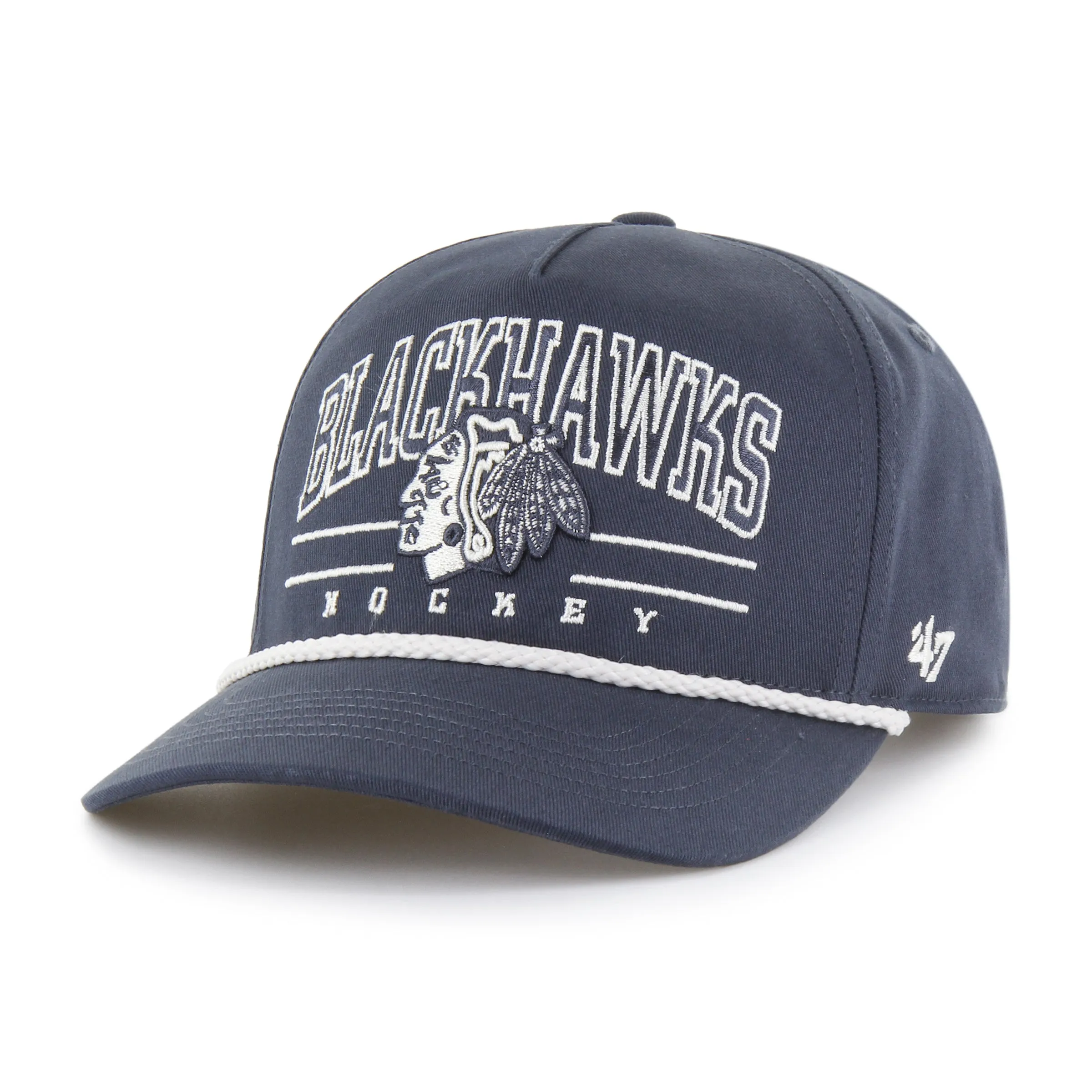CHICAGO BLACKHAWKS ROSCOE ROPE TWO TONE '47 HITCH