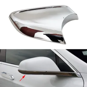 Chrome Mirror Cover For Tesla S