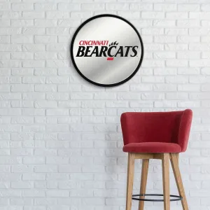 Cincinnati Bearcats: Modern Disc Mirrored Wall Sign