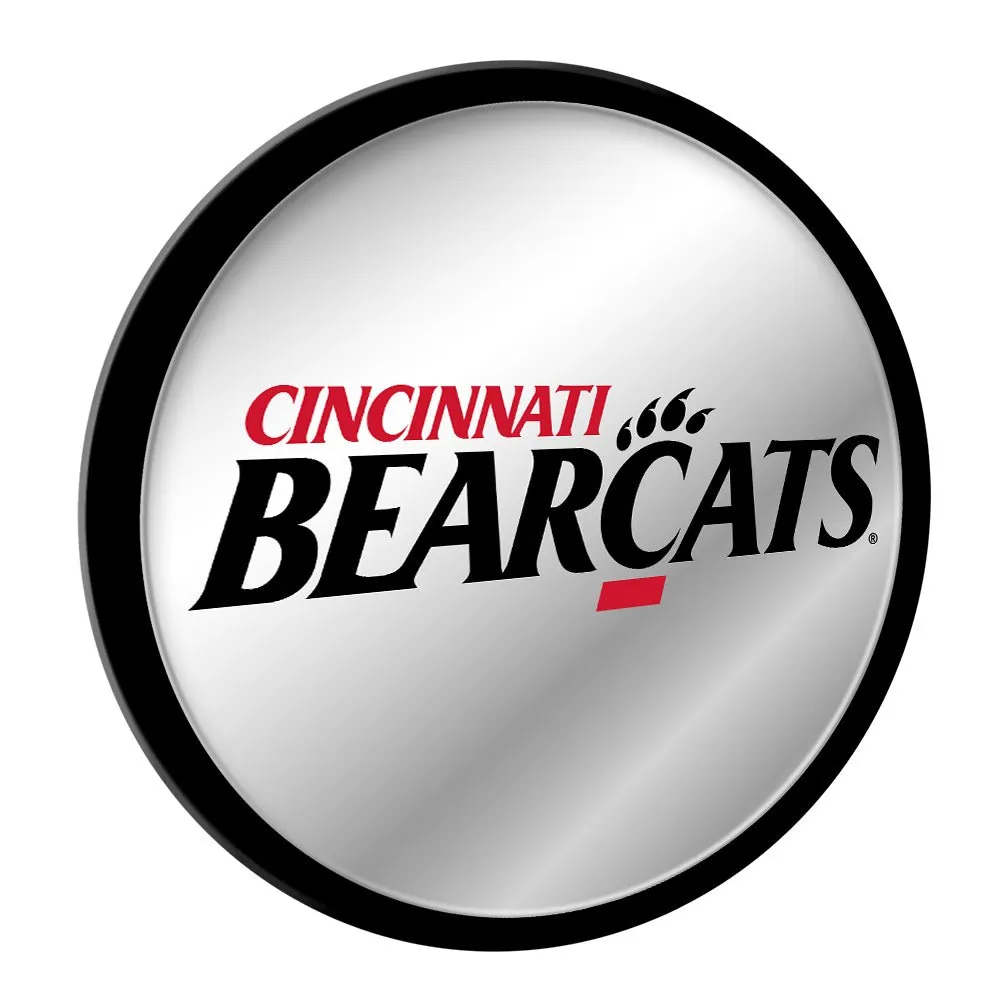 Cincinnati Bearcats: Modern Disc Mirrored Wall Sign