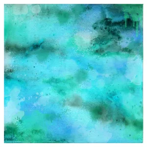 Colorful Digital Watercolor Textures Adhesive Vinyl Sheet