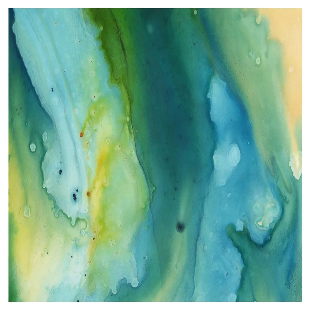 Colorful Digital Watercolor Textures Adhesive Vinyl Sheet
