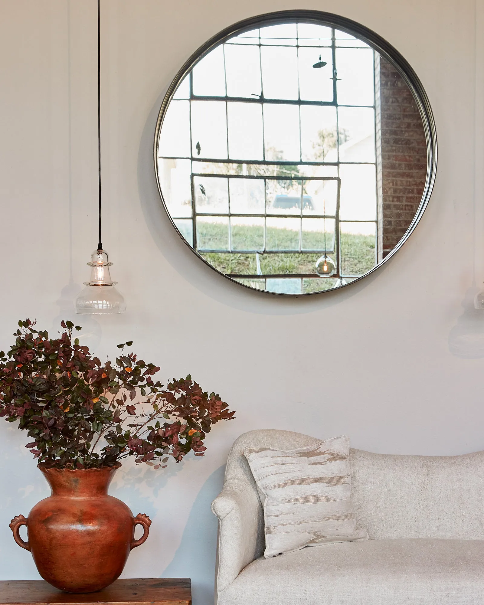 Cooper Round Mirror