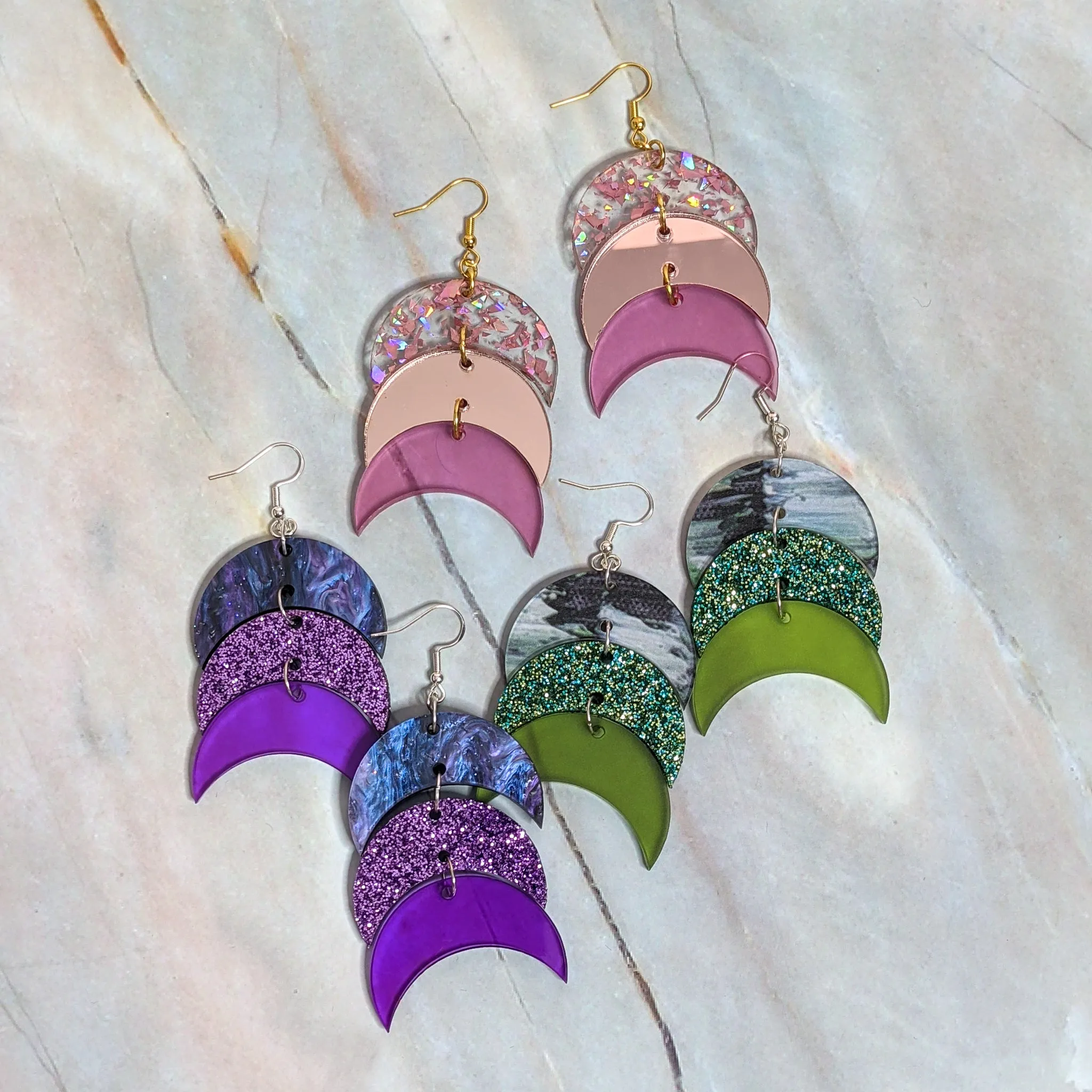 Crescent Moon Earrings