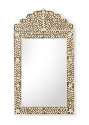 Crown Mirror - Brown 383012