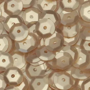 Cup Round Sequin #S15 Silky Peach