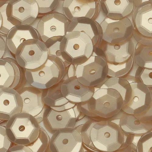 Cup Round Sequin #S15 Silky Peach