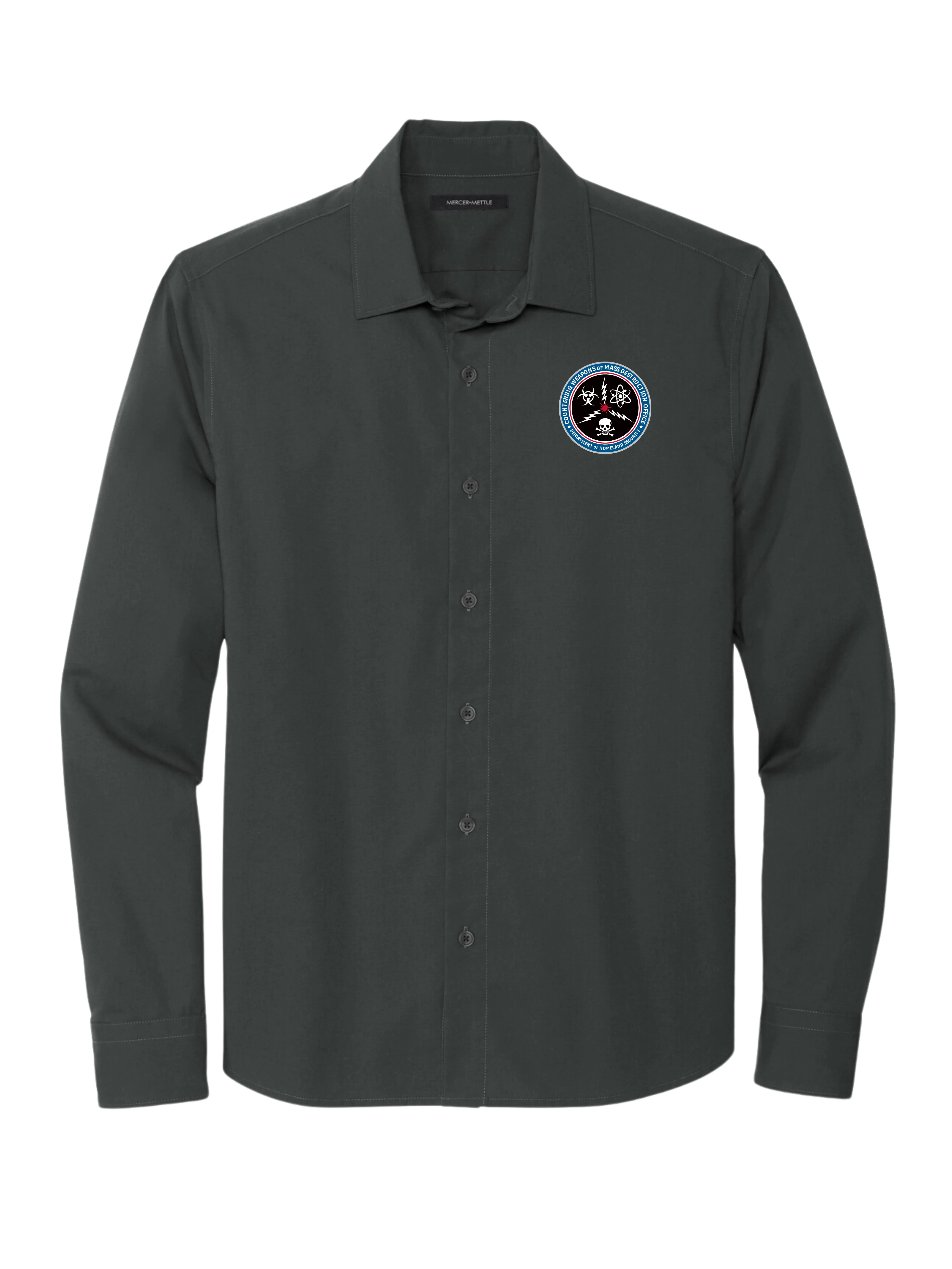 CWMD Mercer Mettle™ Long Sleeve Stretch Woven Shirt