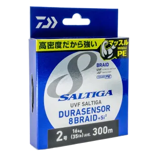 Daiwa Saltiga DURASENSOR X8 300m Multi Color