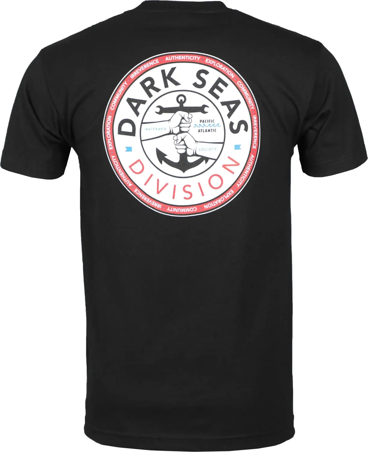Dark Seas Mens Working Class Pocket Tee