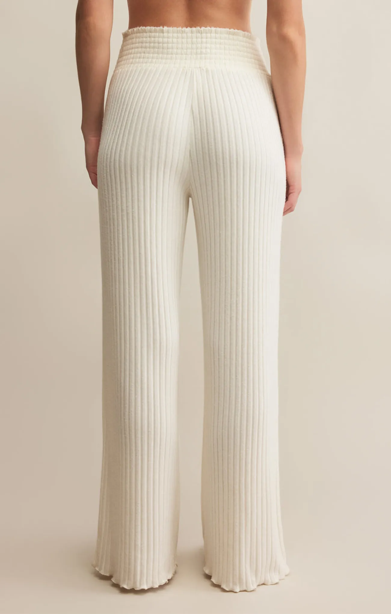Dawn Smocked Rib Pant