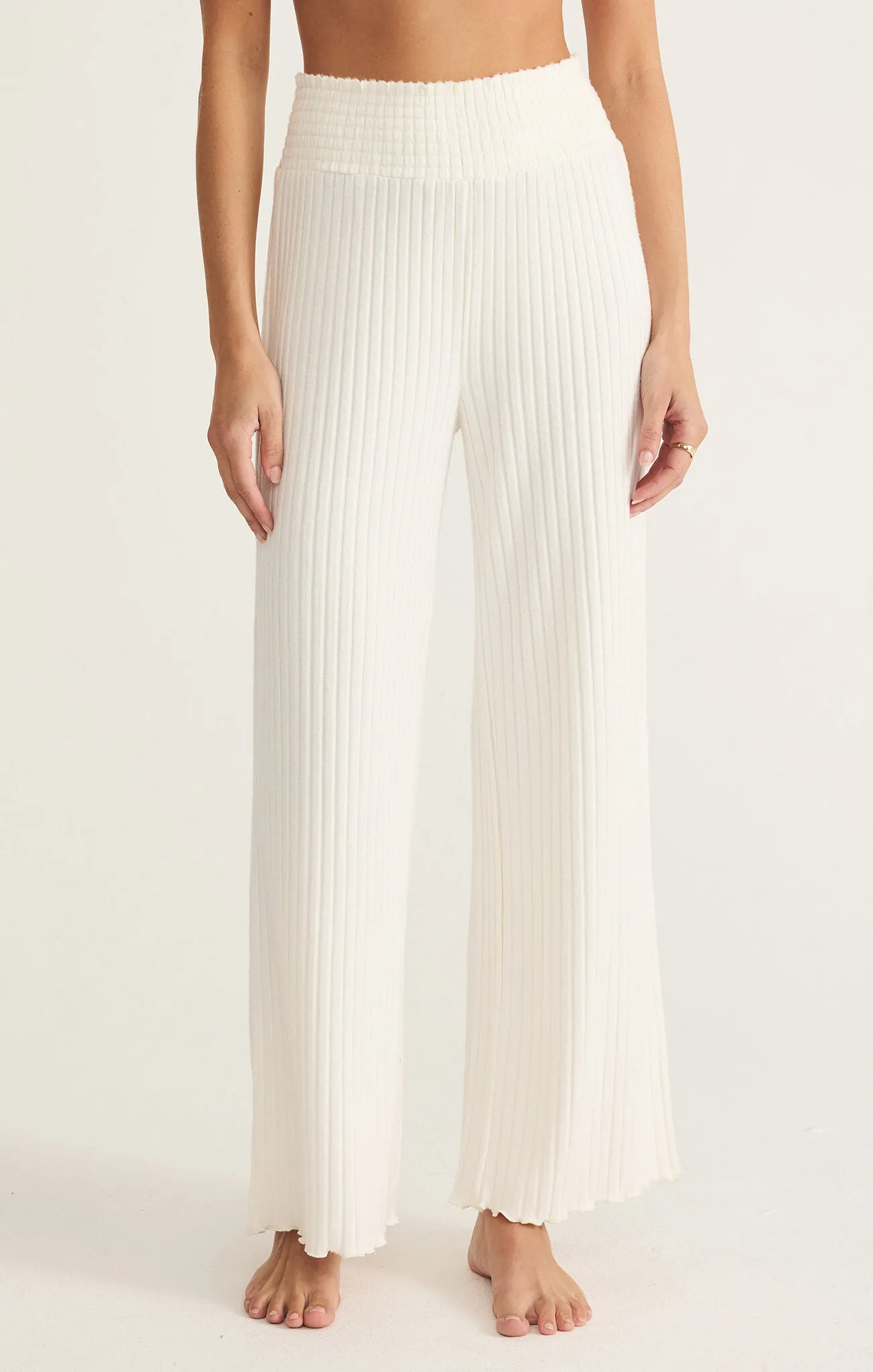 Dawn Smocked Rib Pant