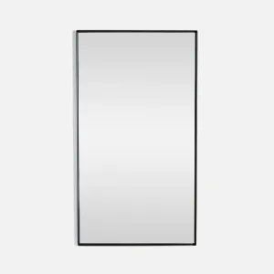 Deep Frame Mirror - Black