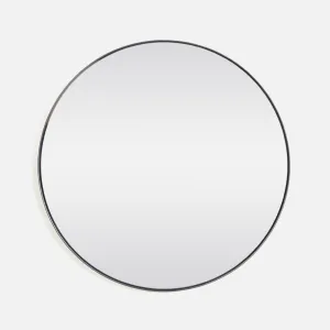 Deep Frame Round Mirror - Slim 60