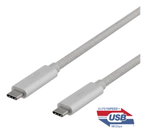 Deltaco USB-C to USB-C Cable - 1m