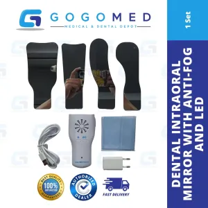 Dental Intraoral Mirror with Anti-Fog and LED