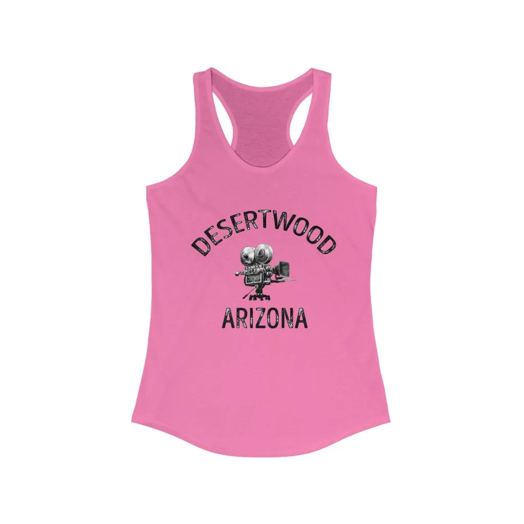 Desertwood Classic "Camera" Racerback Tank (Sizes run smaller than usual)
