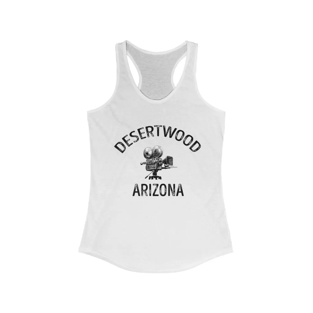 Desertwood Classic "Camera" Racerback Tank (Sizes run smaller than usual)