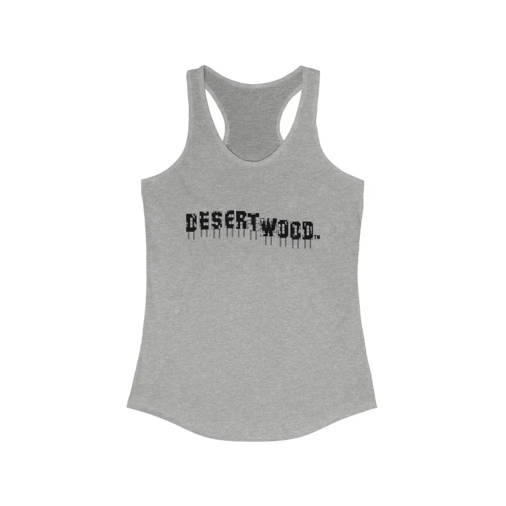 Desertwood Classic "Derelict Sign" Racerback Tank (Sizes run smaller than usual)