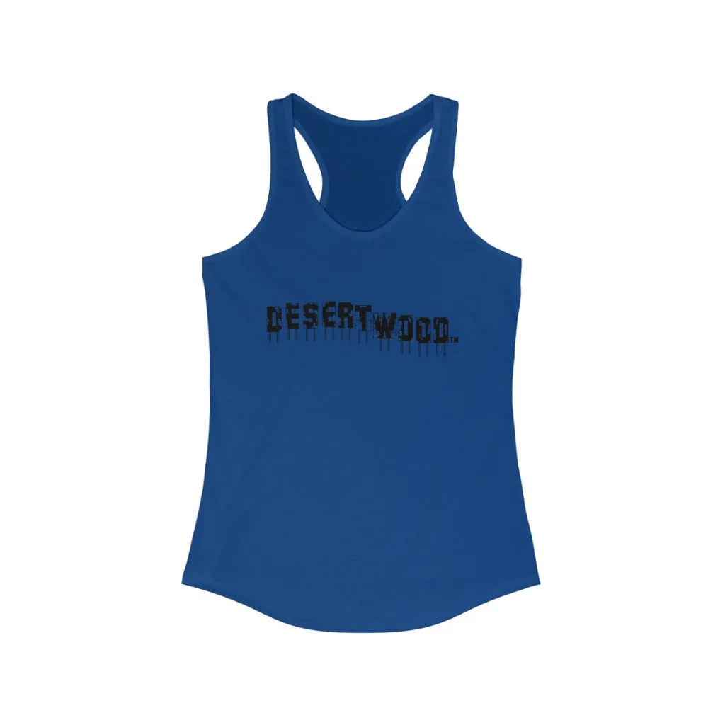 Desertwood Classic "Derelict Sign" Racerback Tank (Sizes run smaller than usual)