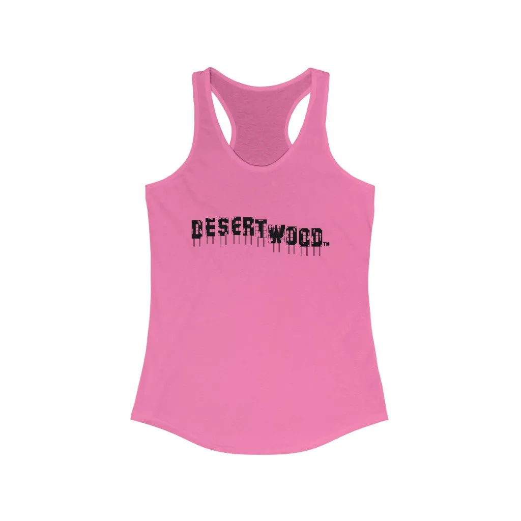 Desertwood Classic "Derelict Sign" Racerback Tank (Sizes run smaller than usual)