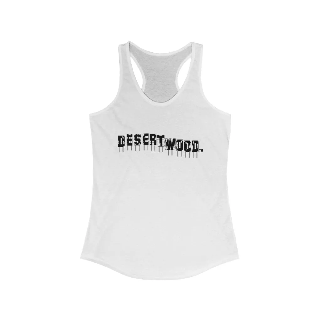 Desertwood Classic "Derelict Sign" Racerback Tank (Sizes run smaller than usual)