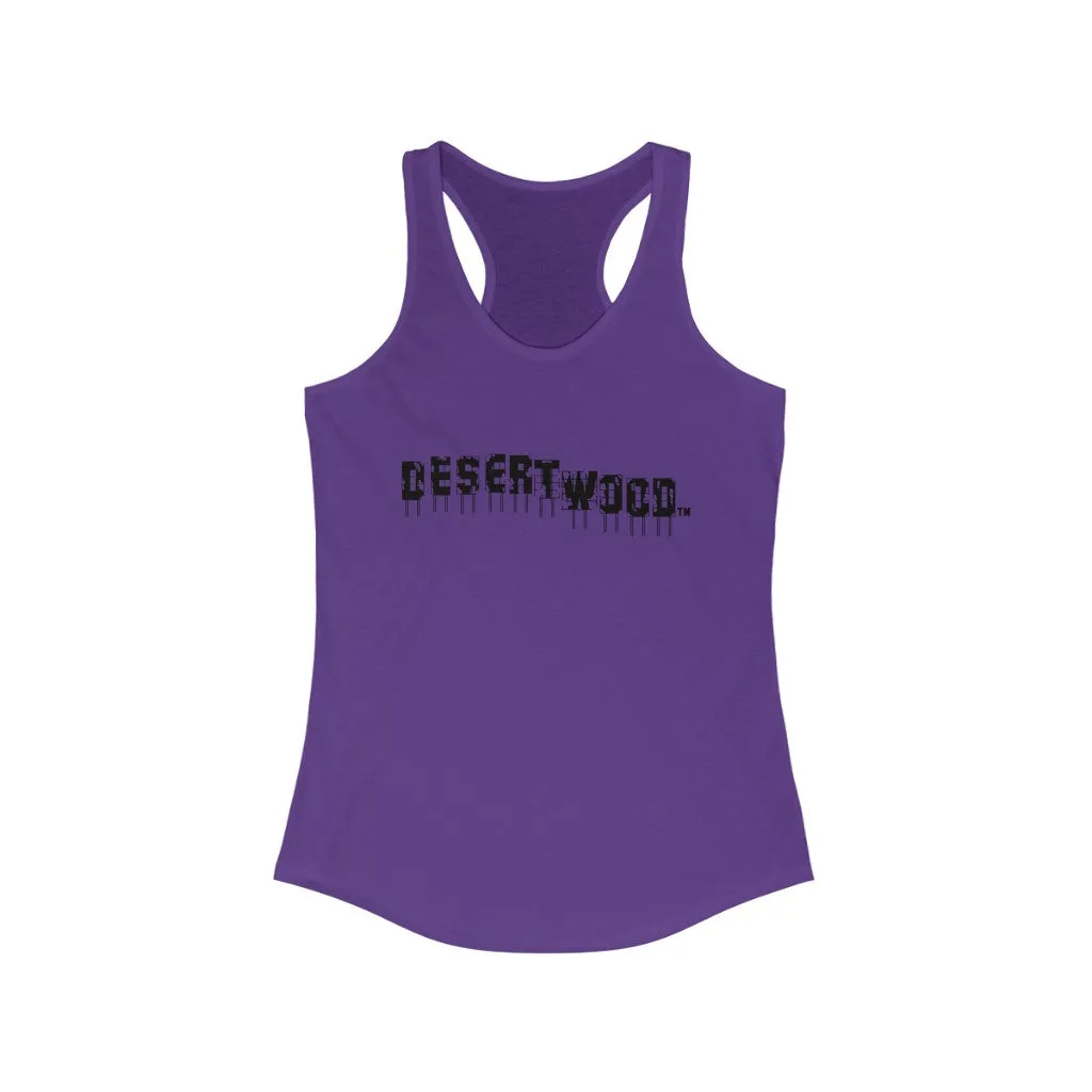 Desertwood Classic "Derelict Sign" Racerback Tank (Sizes run smaller than usual)