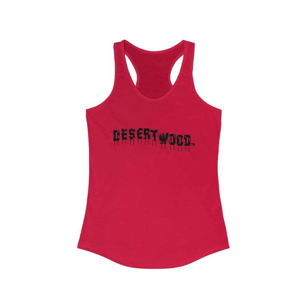 Desertwood Classic "Derelict Sign" Racerback Tank (Sizes run smaller than usual)