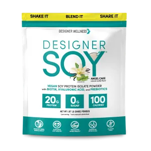 Designer Soy Protein Powder | Angel Cake Vanilla 1.87 lb
