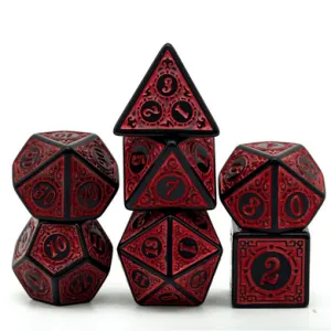 Despicable Deeds - Window Lattice RPG Dice Set
