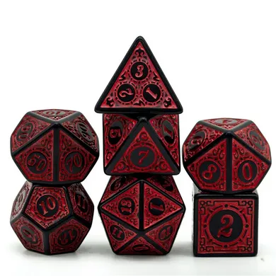 Despicable Deeds - Window Lattice RPG Dice Set