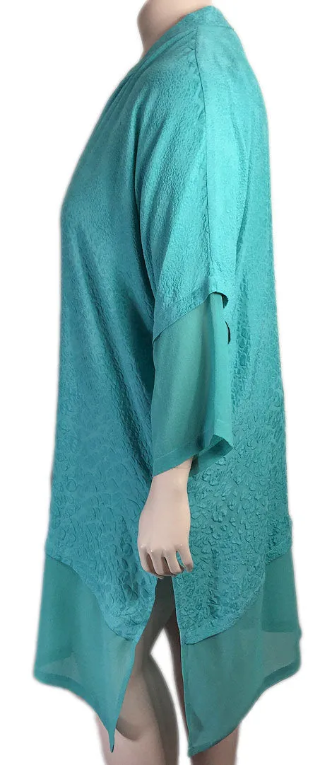 Dressori Silk Cloque Duster Jacket
