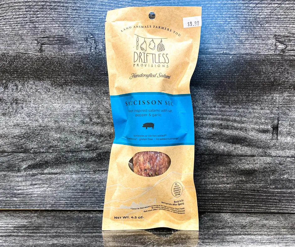 Driftless Provisions Saucisson Sec