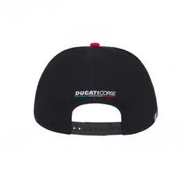 Ducati Corse - flat black/white/red cap