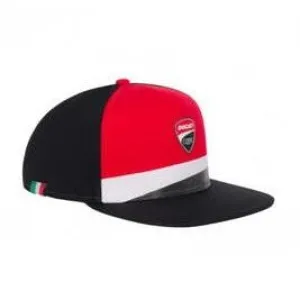 Ducati Corse - flat black/white/red cap