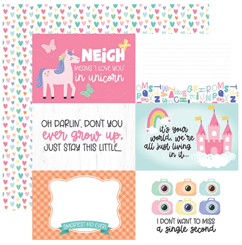 Echo Park 12x12 My Little Girl Collection Kit {B718}