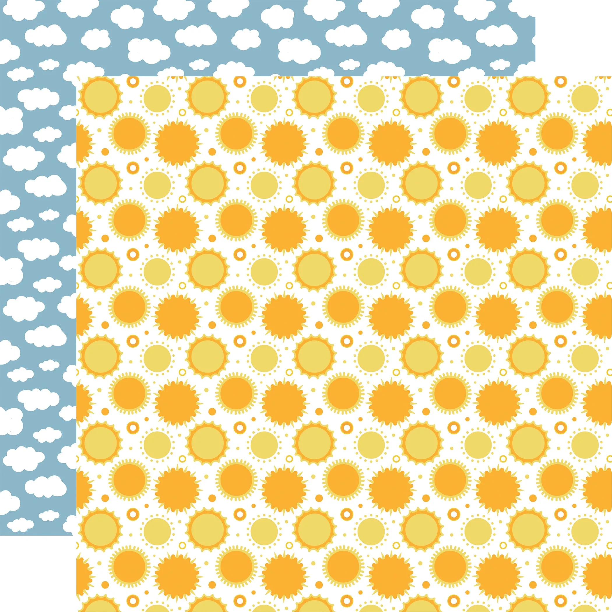 Echo Park - Here Comes The Sun - 12x12 Single Sheet / Feels Like Sunshine