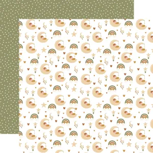 Echo Park - Special Delivery Baby - 12x12 Single Sheet / Sleepy Baby