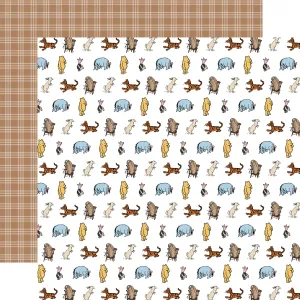 Echo Park - Winnie The Pooh - 12x12 Single Sheet / Winnie and Friends