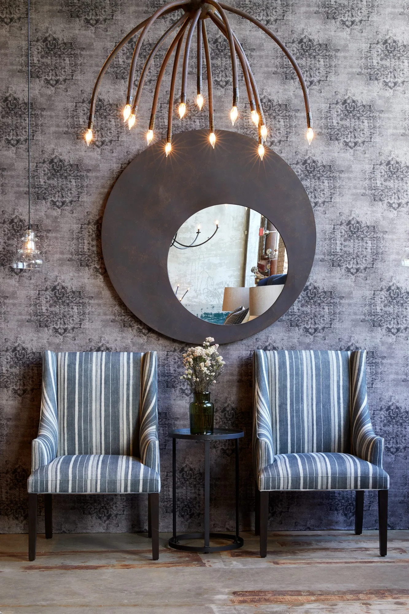 Eclipse Round Mirror