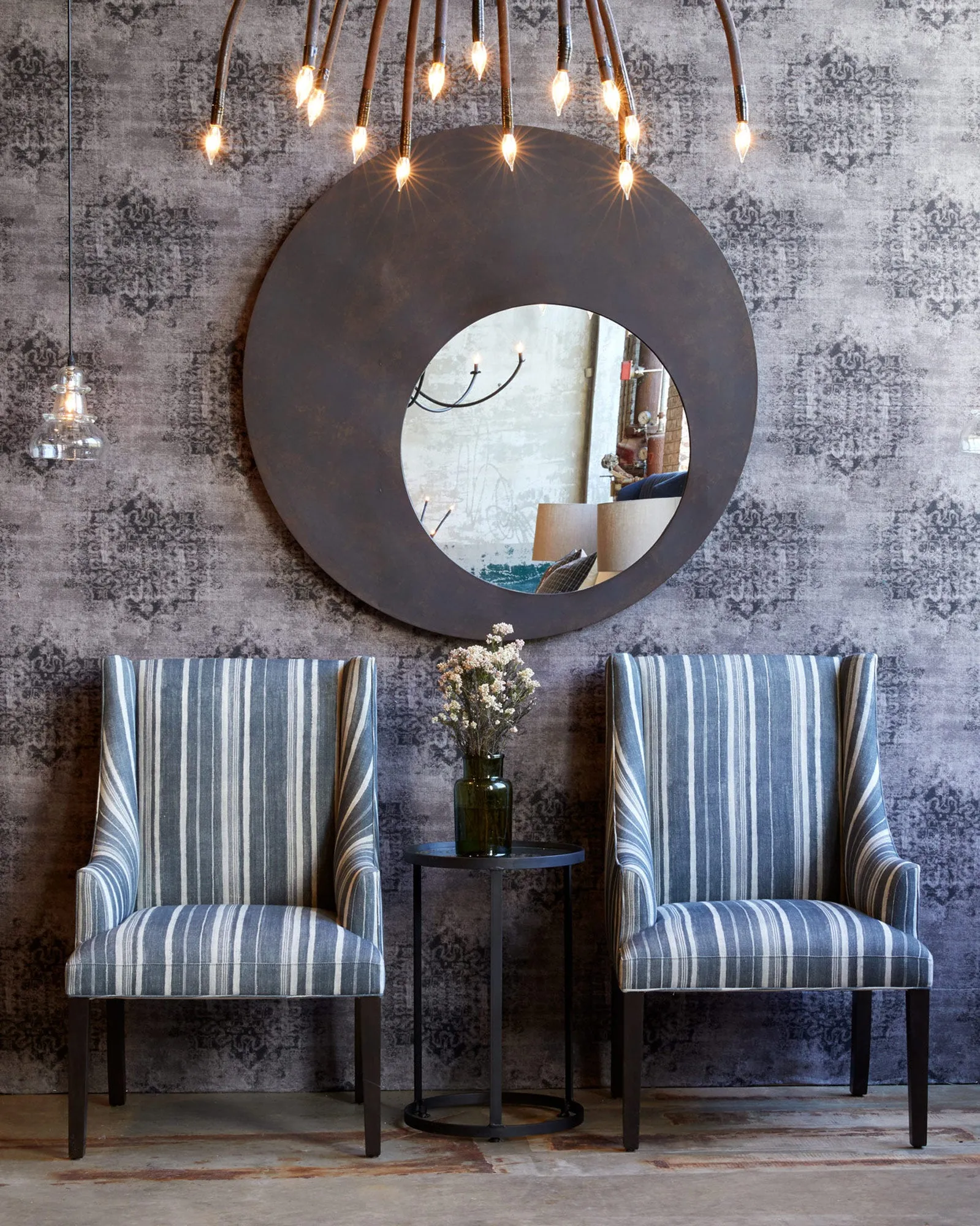 Eclipse Round Mirror